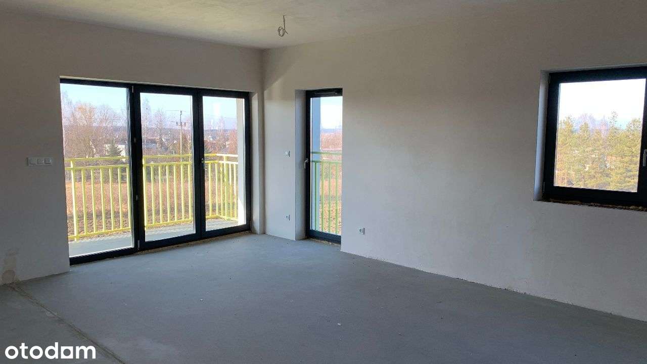 MIŁA Żory - 2 - pokojowe mieszkanie z balkonem w stanie deweloperskim - Pełny obrazek: 2/11