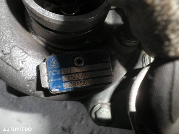 Turbina/Turbosuflanta Fiat Ducato 2.3 JTD 2005 53039880114 - 3