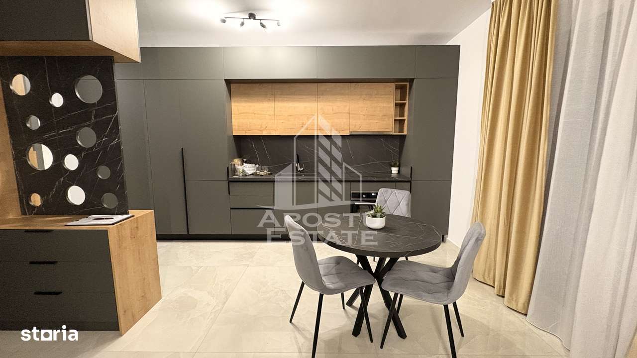 Apartament 1 camera, prima inchiriere, centrala proprie, Giroc - Imagine principală: 5/9