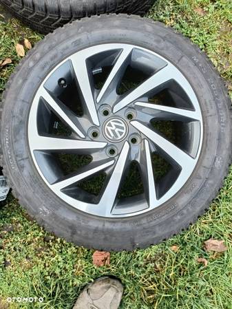 ALUFELGI KOŁA ALUMINIOWE WIELOSEZONOWE 5x112  GOLF VII RLINE 205 55 r16 passat audi seat - 4