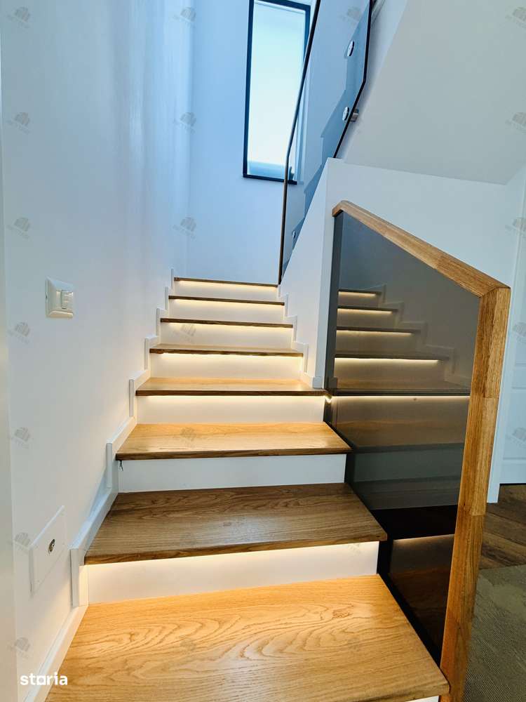 Casă modernă nouă de vânzare, 5 camere - curte 476 mp - Berceni Ilfov-14