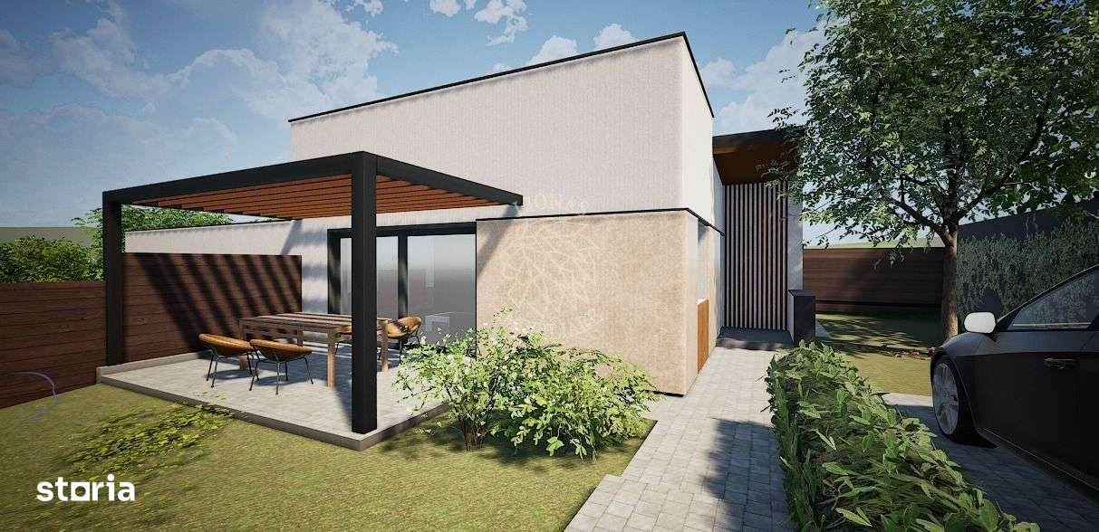 Casa Finisata 3 camere 71 mp+terasa 15 mp-curte-Zona Valea Ghinzii - Imagine principală: 5/6