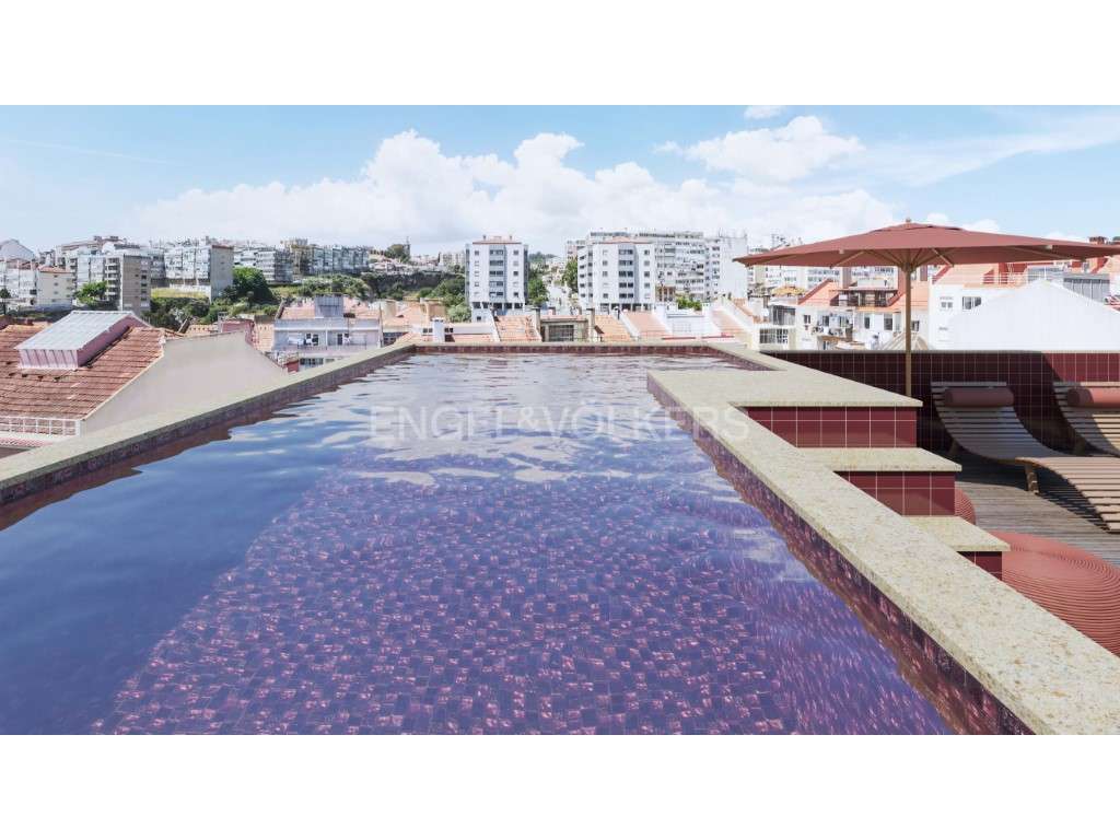 Deck Town House T3 a T4 com piscina no rooftop - Grande imagem: 2/27