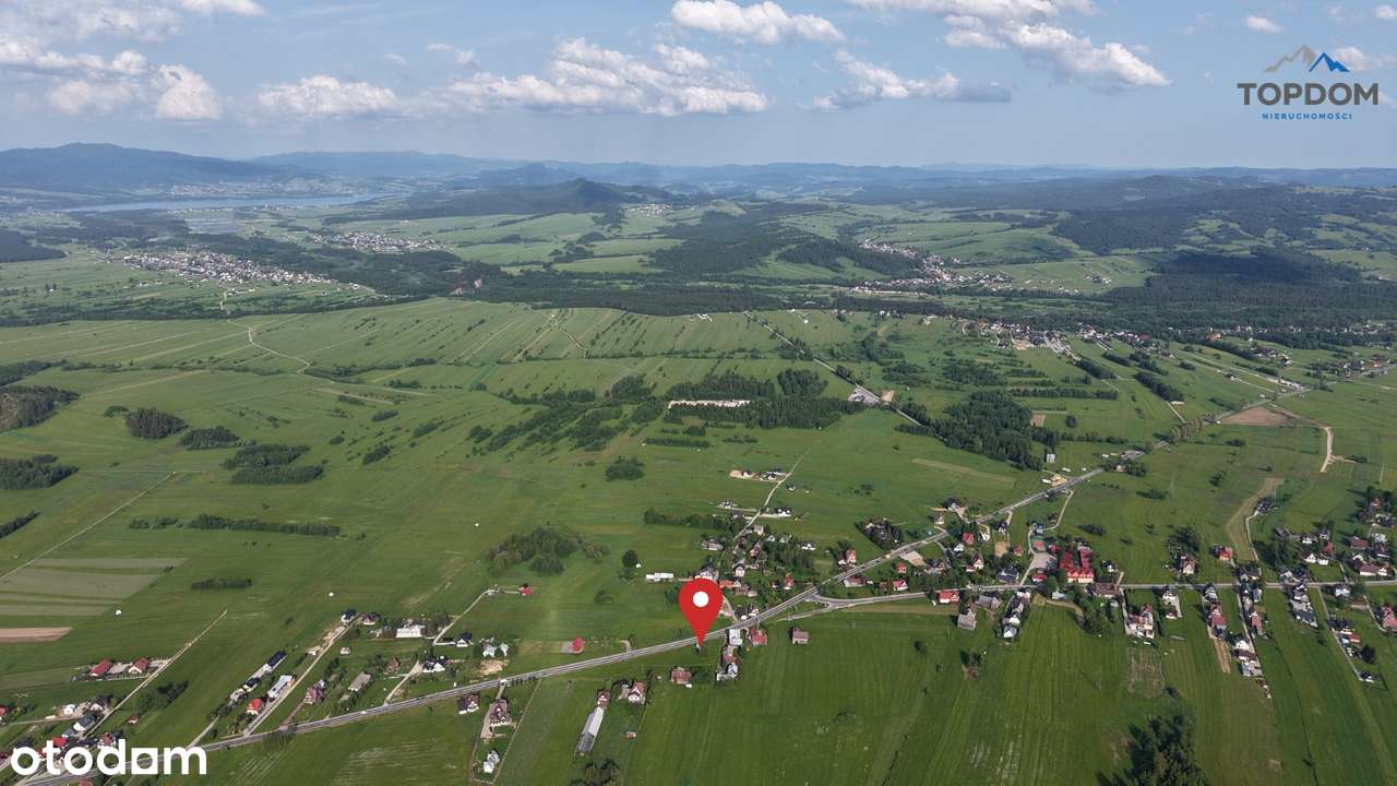 Działka inwestycyjna przy drodze głównej tuż przed Białką Tatrzańską-17