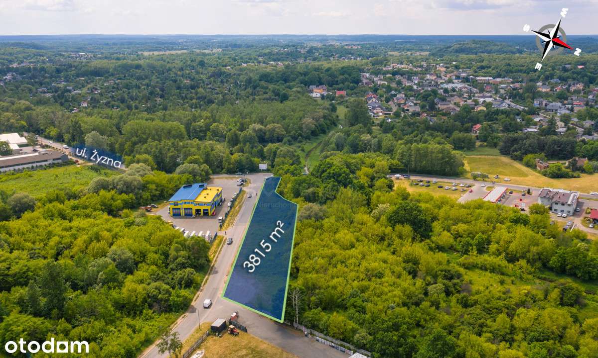 Działka Budowalna Częstochowa Błeszno - Pełny obrazek: 3/5