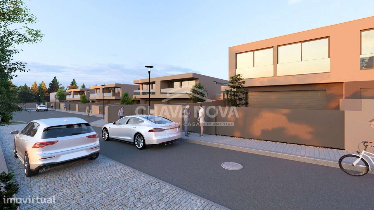 Lote de Terreno c/Projecto de Arquitetura em Valadares - Grande imagem: 2/8