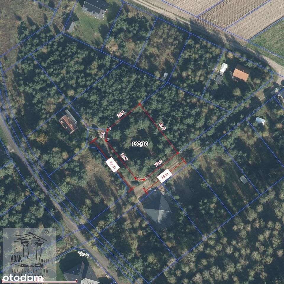 Kórnik, Radzewo działka o powierzchni 1373 m²  ul. Tatrzańskiej-0