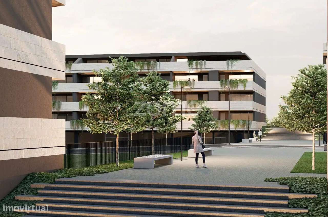 Apartamento T1 (1E) localizado no piso 1, com área total de 84.4 m2.-12
