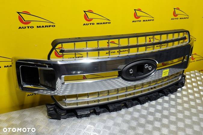 FORD F150 2018-2020 GRILL ATRAPA PRZÓD CHROM USA - 5