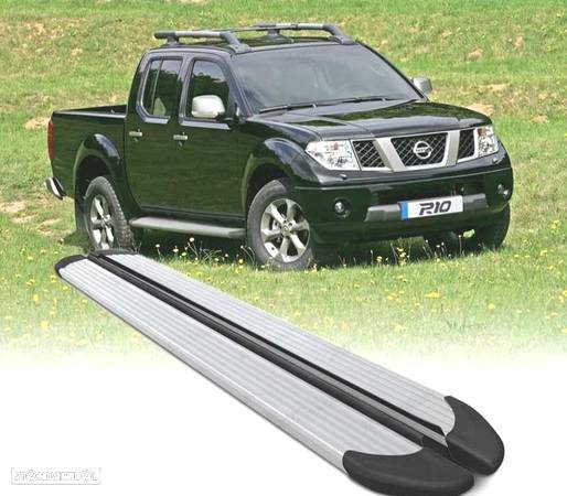 ESTRIBOS LATERAIS PARA NISSAN NAVARA 05-10 - 1