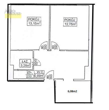 ✅Mieszkanie do remontu, 3 pokoje, komórka lok.✅-14