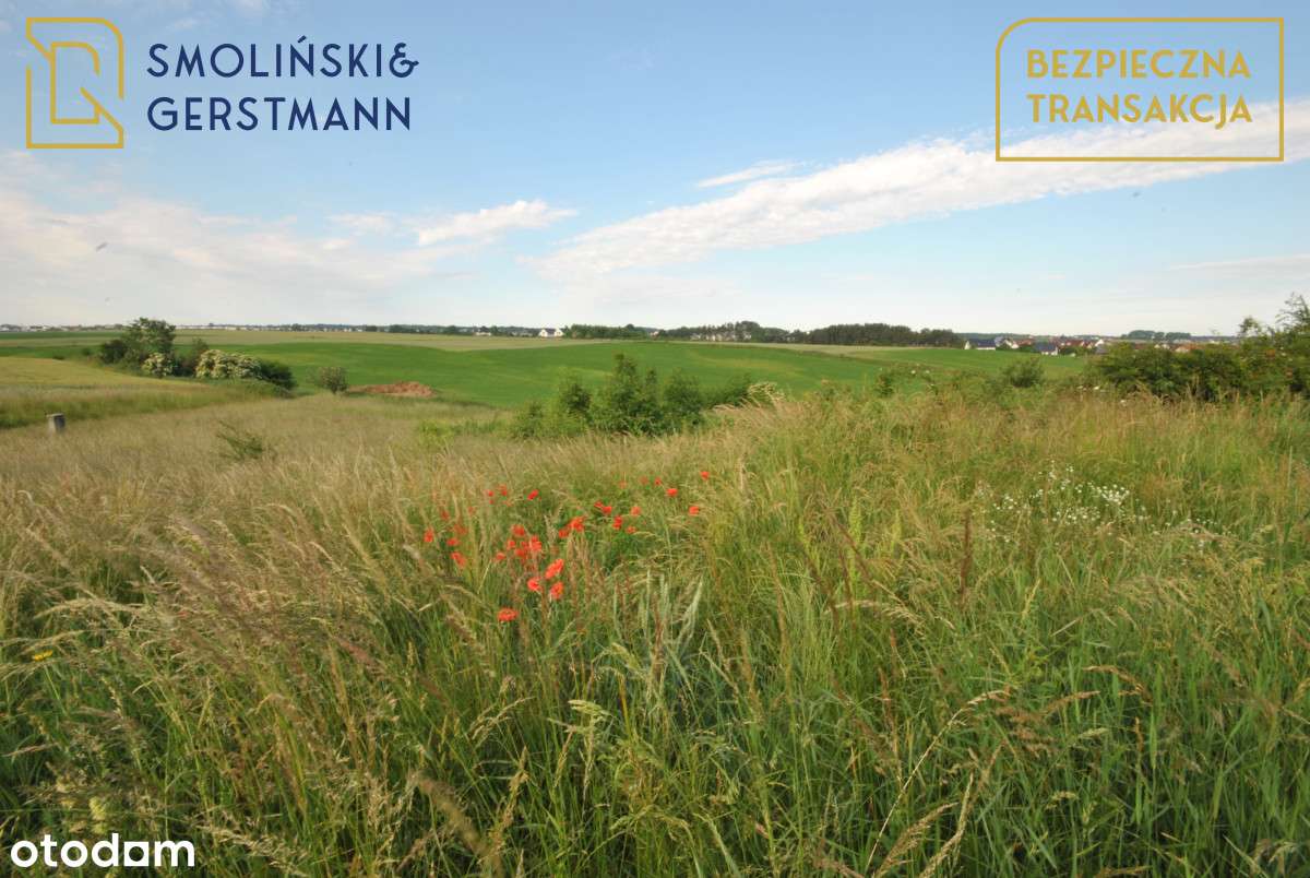 Działka z pozwoleniem na budowę i projektem domu
