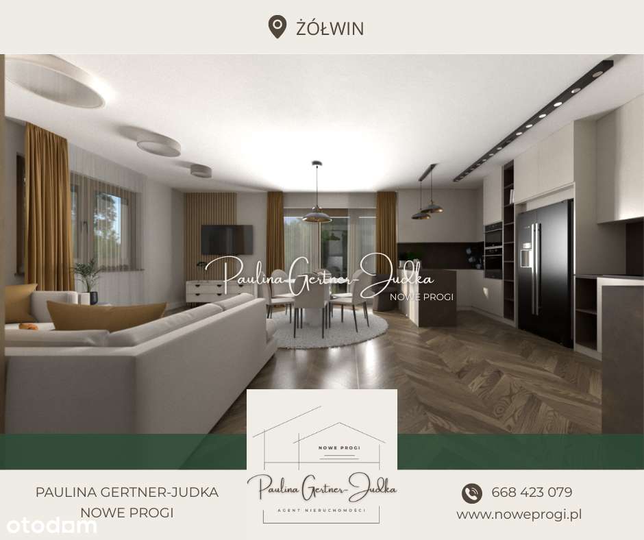 BLIŹNIAK LOKAL 1 - ŻÓŁWIN - Pełny obrazek: 5/15