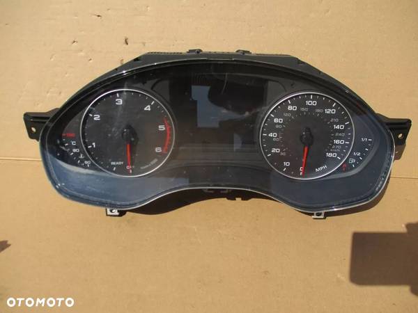 LICZNIK ZEGARY AUDI A6 C7 LIFT 4G5807511 UK - 1