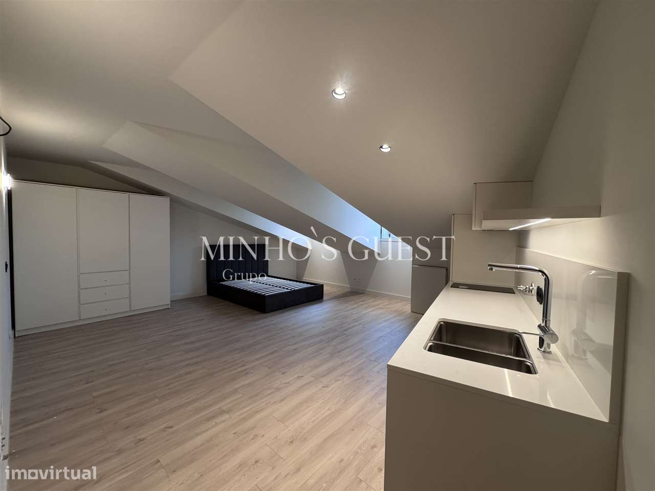 Apartamento T0 Novo Pronto a Habitar - Centro de Braga - Grande imagem: 3/10