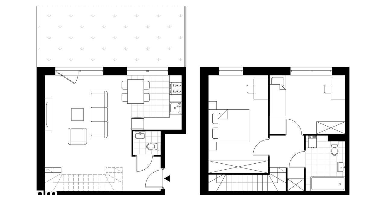 3-pokojowe mieszkanie 66m2 + ogródek Bez Prowizji - Pełny obrazek: 3/7