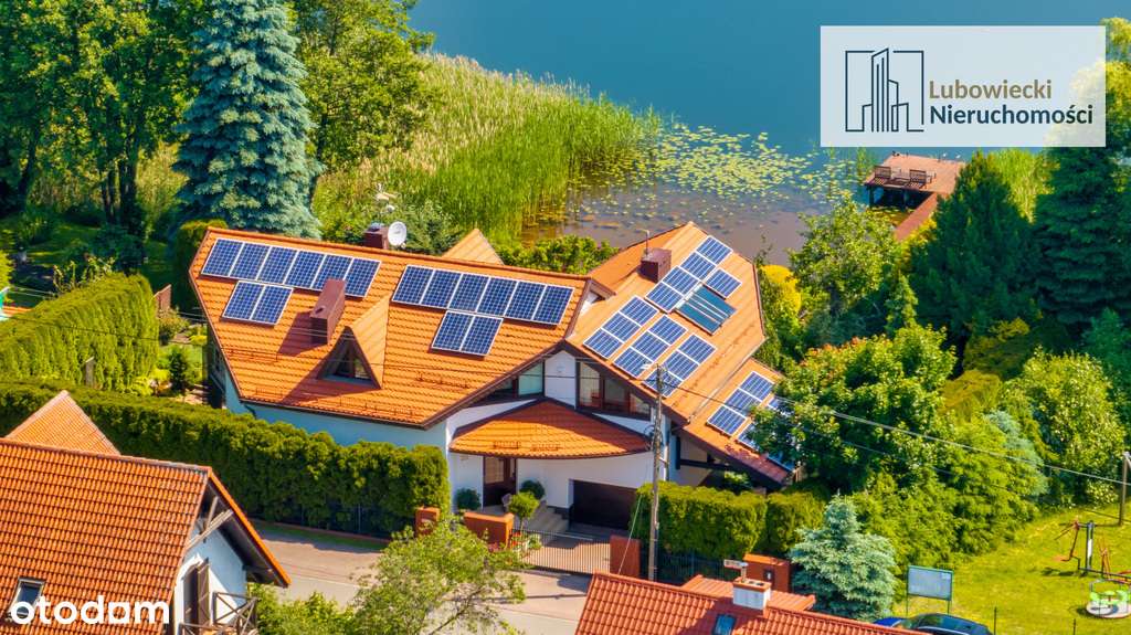 Dom z linią brzegową Jeziora Małszewskiego. Mazury-2