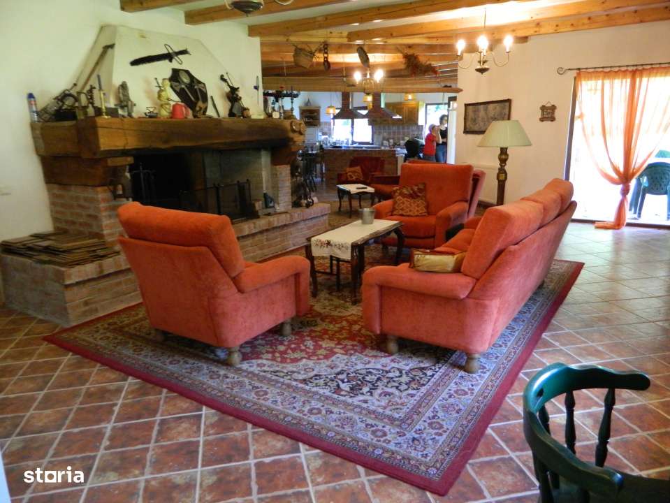Casa 180mp utili+1134mp teren! Zona Turistica! Somesul rece! Semineu!