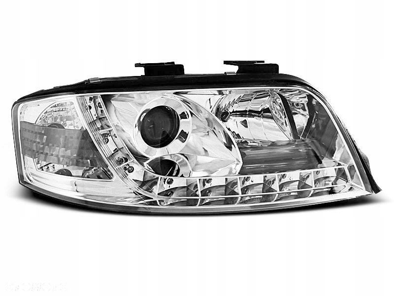 LAMPY REFLEKTORY AUDI A6 C5 01-04 DAYLIGHT CHROME - 1