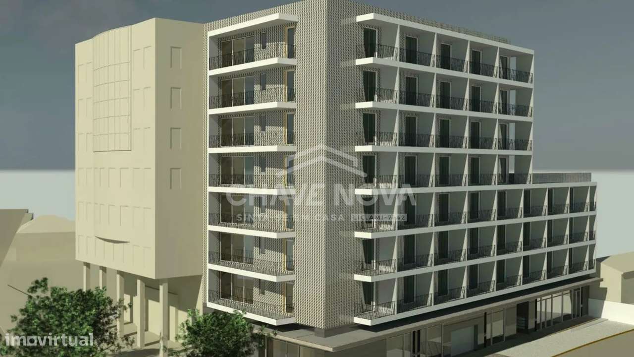 Apartamento T0 Novo c/ Terraço e Lugar de Garagem em Mafamude-19