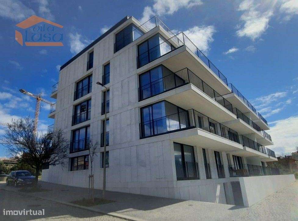 T1 (novo) com Terraço com vistas de mar, em Canidelo, Vila Nova de ... - Grande imagem: 2/22