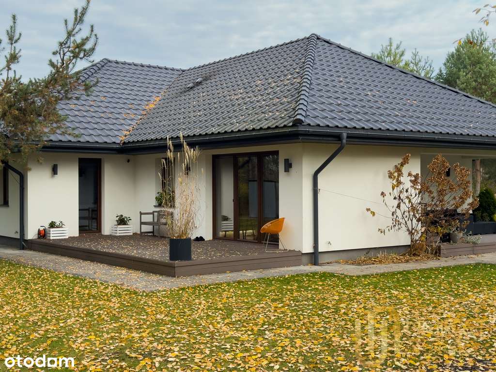 Dom Parterowy w otulinie lasu. Działka 1195m2-12