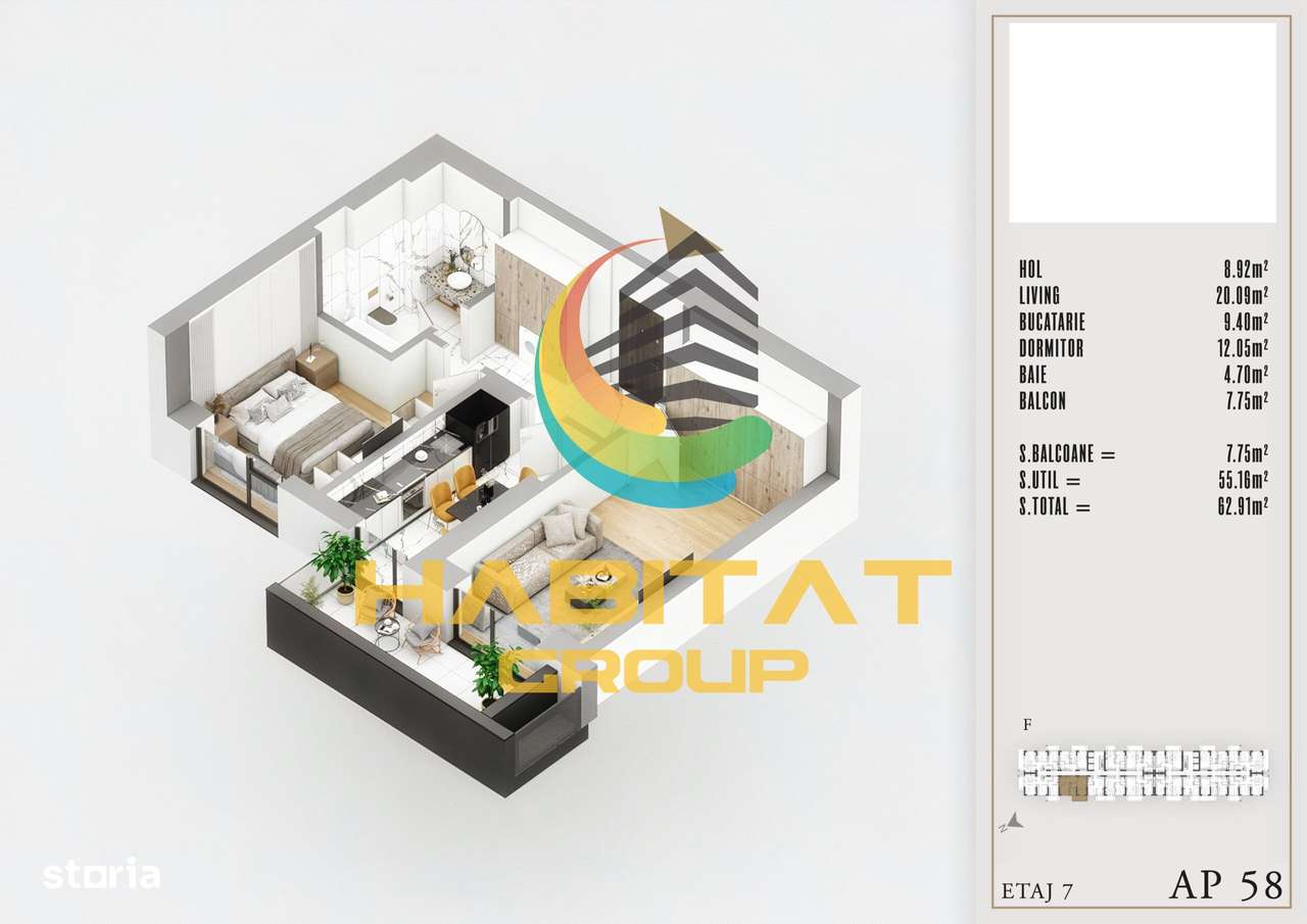 Titan 2 camere decomandat 63 mp PREMIUM langa Parcul Teilor - Imagine principală: 2/15