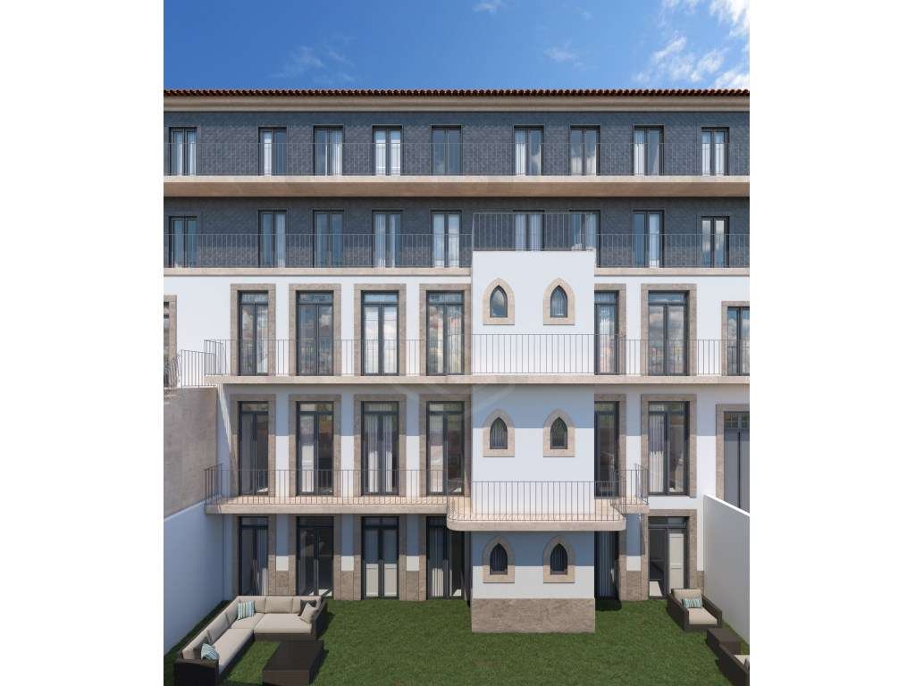 Apartamento T2 (T1+T0) de Luxo no Coração do Porto - Grande imagem: 5/45