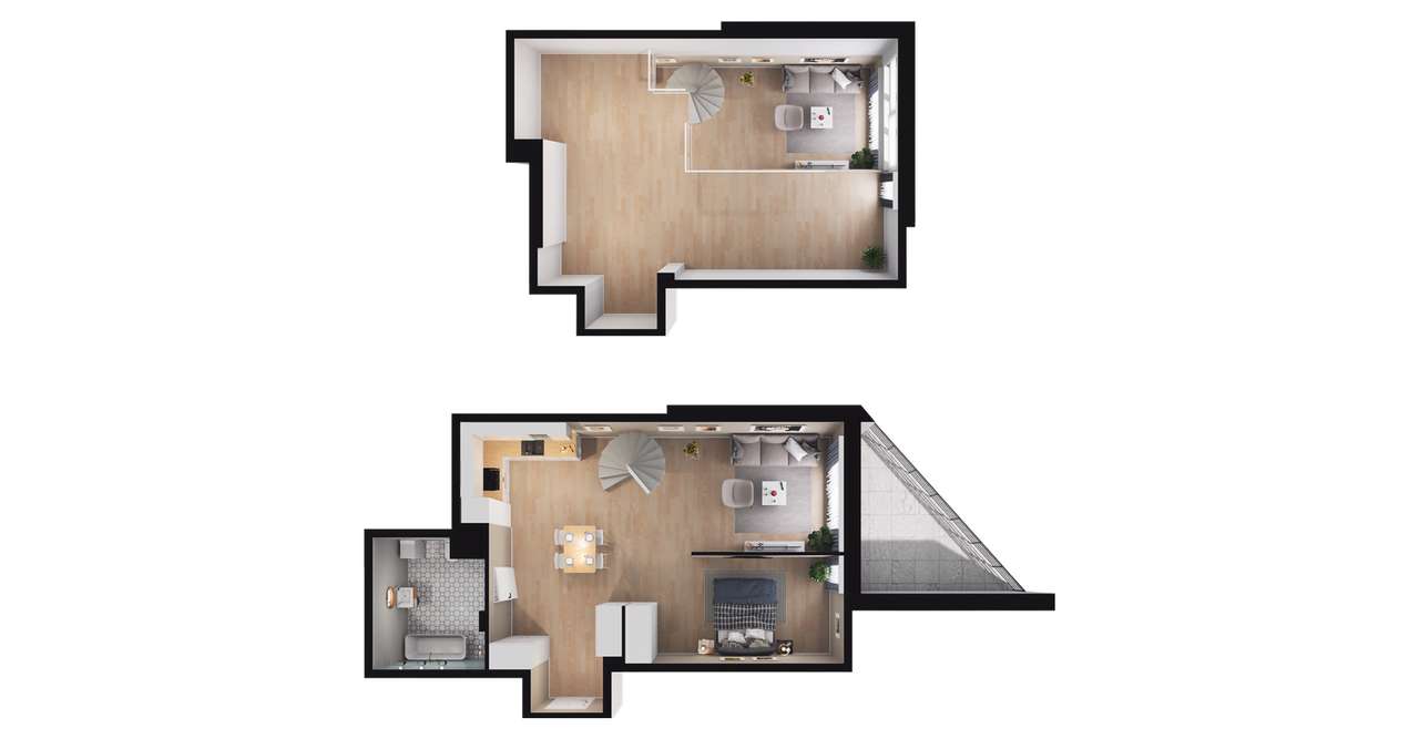 4-pokojowe mieszkanie 88m2 + loggia Bez Prowizji - Pełny obrazek: 2/8