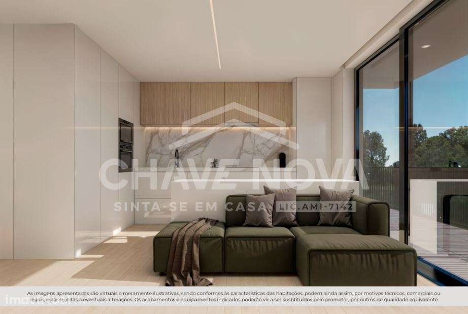 T0 Novo c/ Varanda e Lugar de Garagem na Asprela - Grande imagem: 5/14