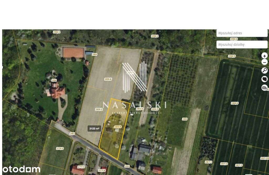 Działka budowlana 3122 m2 Nowy Dwór k. Ostromecka - Pełny obrazek: 4/4