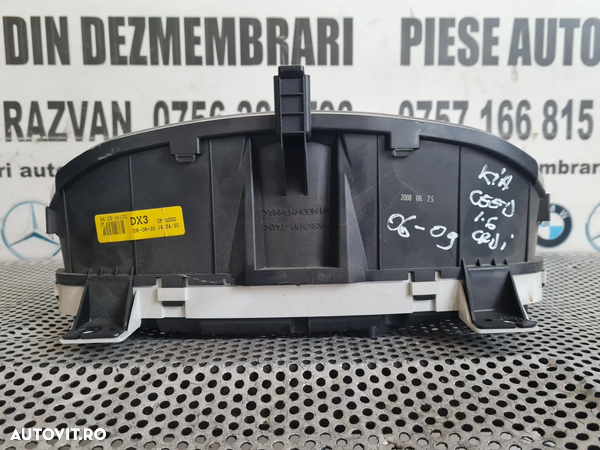 Ceasuri Bord Kia Ceed 1.6 Crdi An 2006-2007-2008-2009 Volan Stanga Europa - Dezmembrari Arad - 7