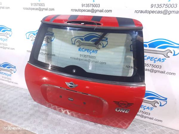 PORTA TAMPA MALA MINI COOPER R50 R53 41627139735 7139735 FECHO PUXADOR VIDRO - 3