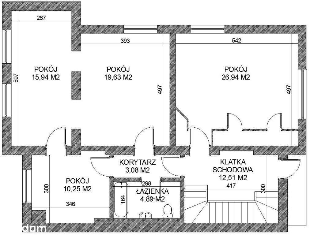 Gabinet lub kancelaria w stylowej willi – idealne miejsce do pracy - Pełny obrazek: 3/19