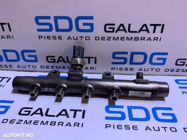 Rampa Presiune Injectoare cu Senzor Regulator Dacia Sandero 2 1.5 DCI 2012 - 2020 Cod 8200845671 H8200296867 - 5