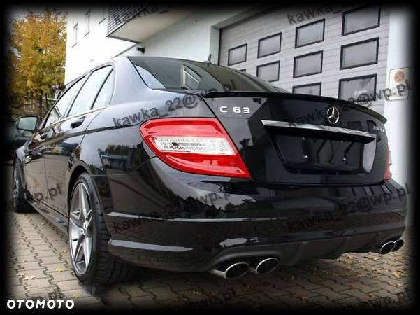 MERCEDES W204 SPOILER AMG LOTKA NA KLAPĘ PODKŁAD!! - 1