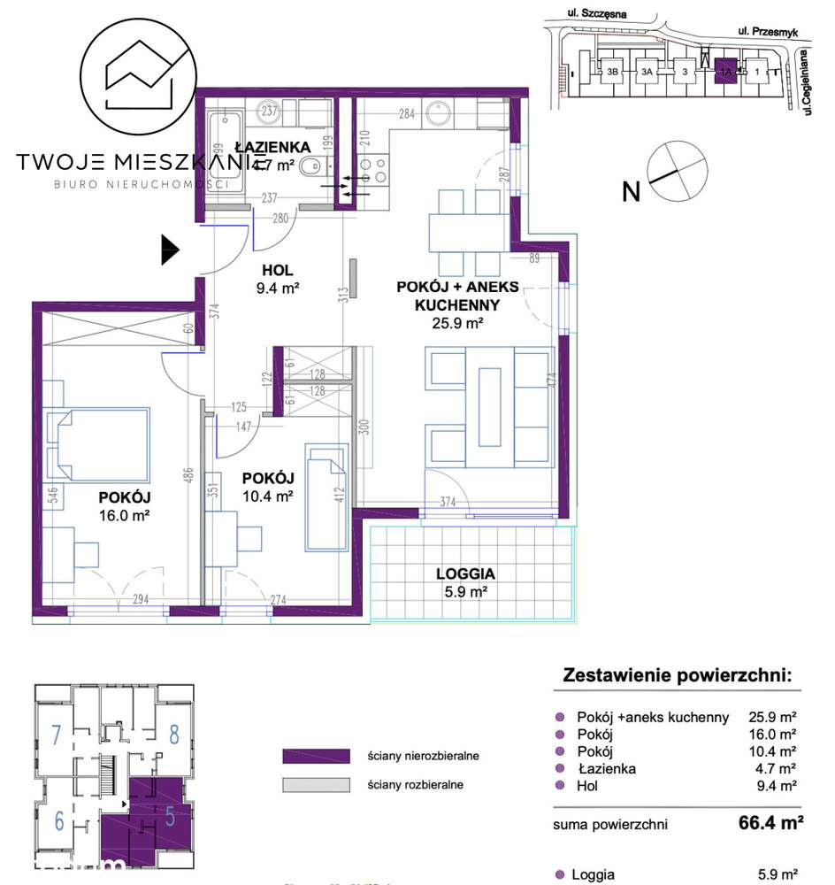 Bez Pcc! 3-pokojowe! Nowe, urządzone!Cicha okolica-19