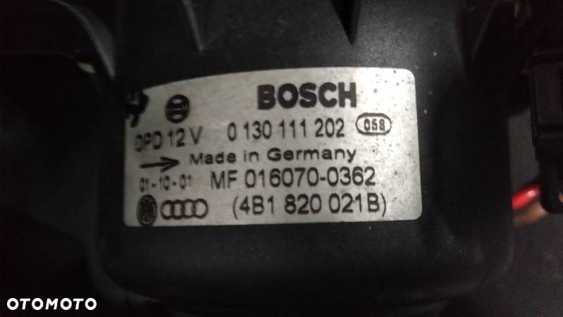 Dmuchawa nawiewu Audi A6C5 0130111202 - 3