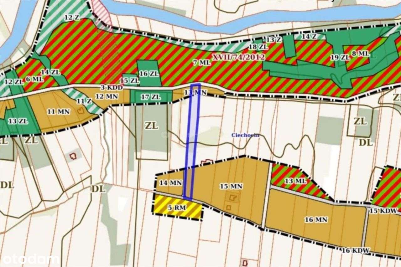 Działka budowlana z częścią rolną, Ciechocin - Pełny obrazek: 4/5