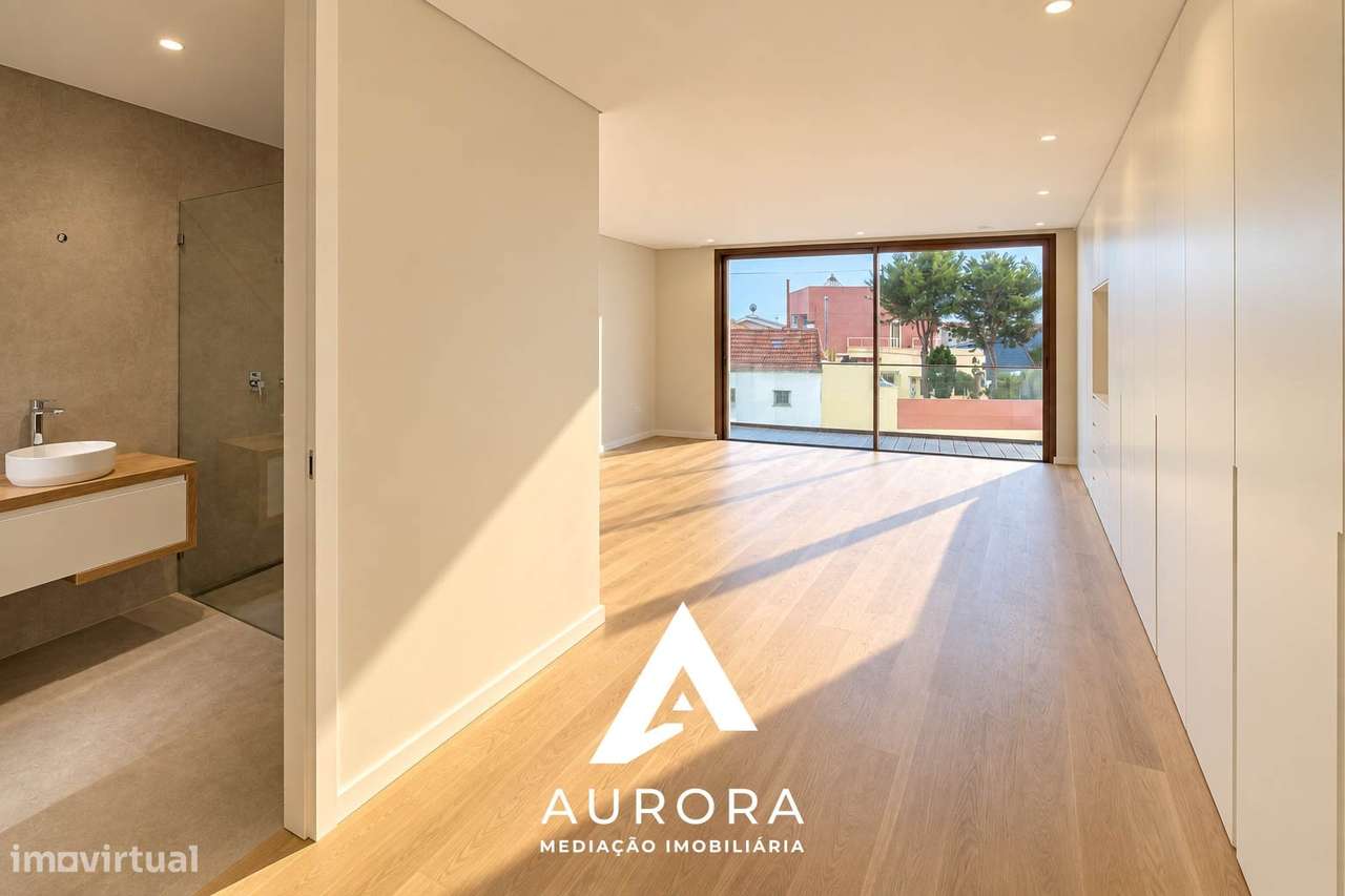 Moradia T4 em São Félix da Marinha c/ Piscina praia Granja-19