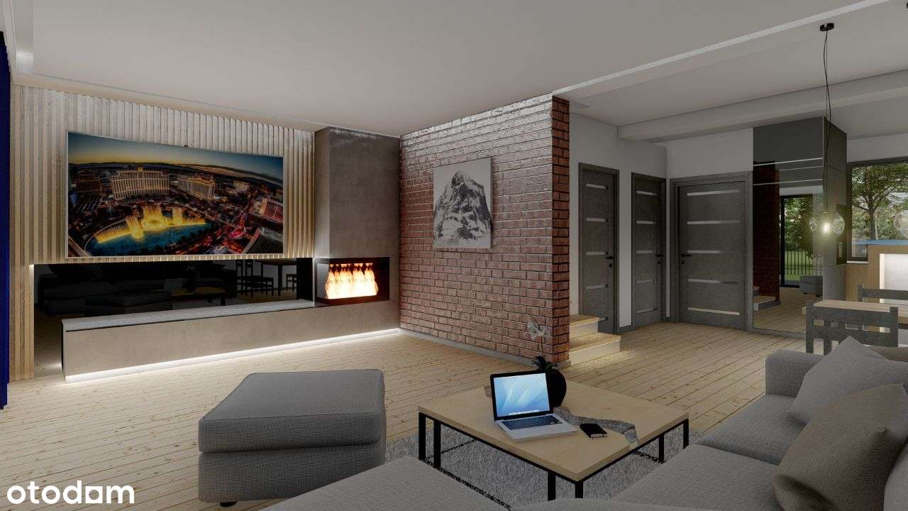 Dom 102m2, 2 łazienki, rekuperacja, taras płd-zac - Pełny obrazek: 4/9