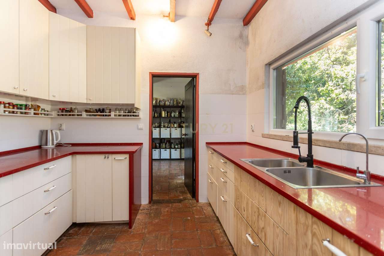 Vila de Prestígio T7+2 com 5.000 m² de Privacidade na Verdizela-13