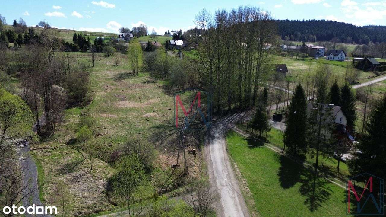 Widokowa działka budowlana Las, Beskid Mały-13