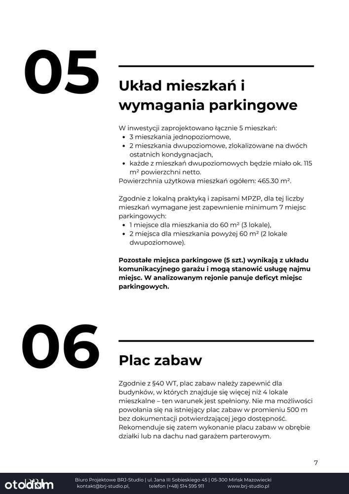 Wielorodzinna z opracowaną chłonnością działki-8