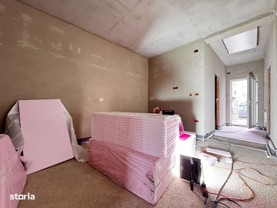 Duplex 3 camere, 78mp utili+ 21mp terasa, 285mp teren, Mosnita Noua - Imagine principală: 4/19