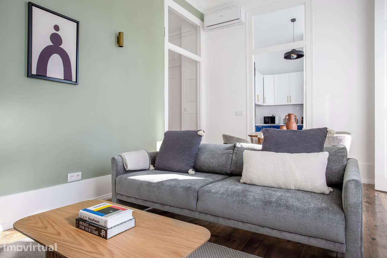 Furnished Apartment in Avenida w/ Balcony - Grande imagem: 2/25