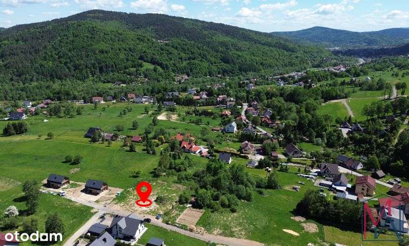 Widokowa Działka Budowlana Stryszawa
