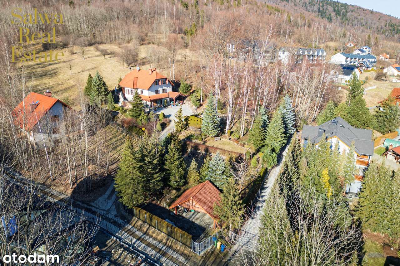 Działka budowlana z prywatnym lasem | południowy stok | Szczyrk-15