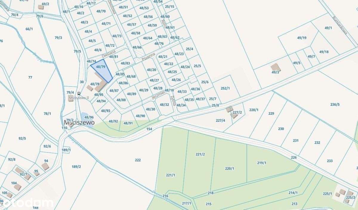 działka budowlana Murowana Goślina,Mściszewo-4