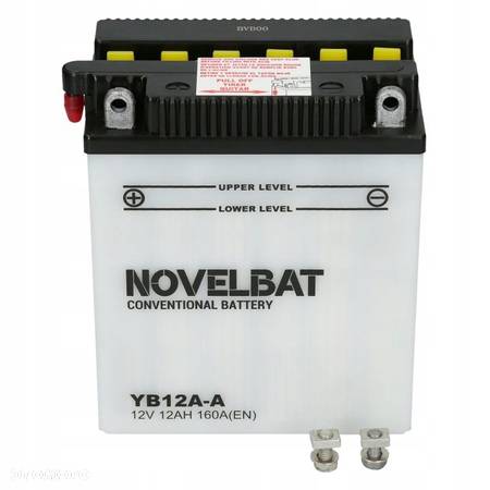 Akumulator Novelbat YB12AL-A2 12V 12Ah 160A P - 2